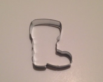 4" Santa Boot Cookie Cutter