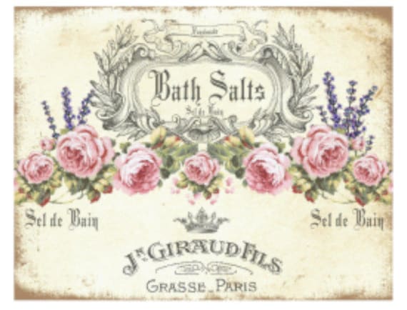 Vintage Image Victorian Rose Postcard Seed Catalog Labels Transfers Decal LAB445