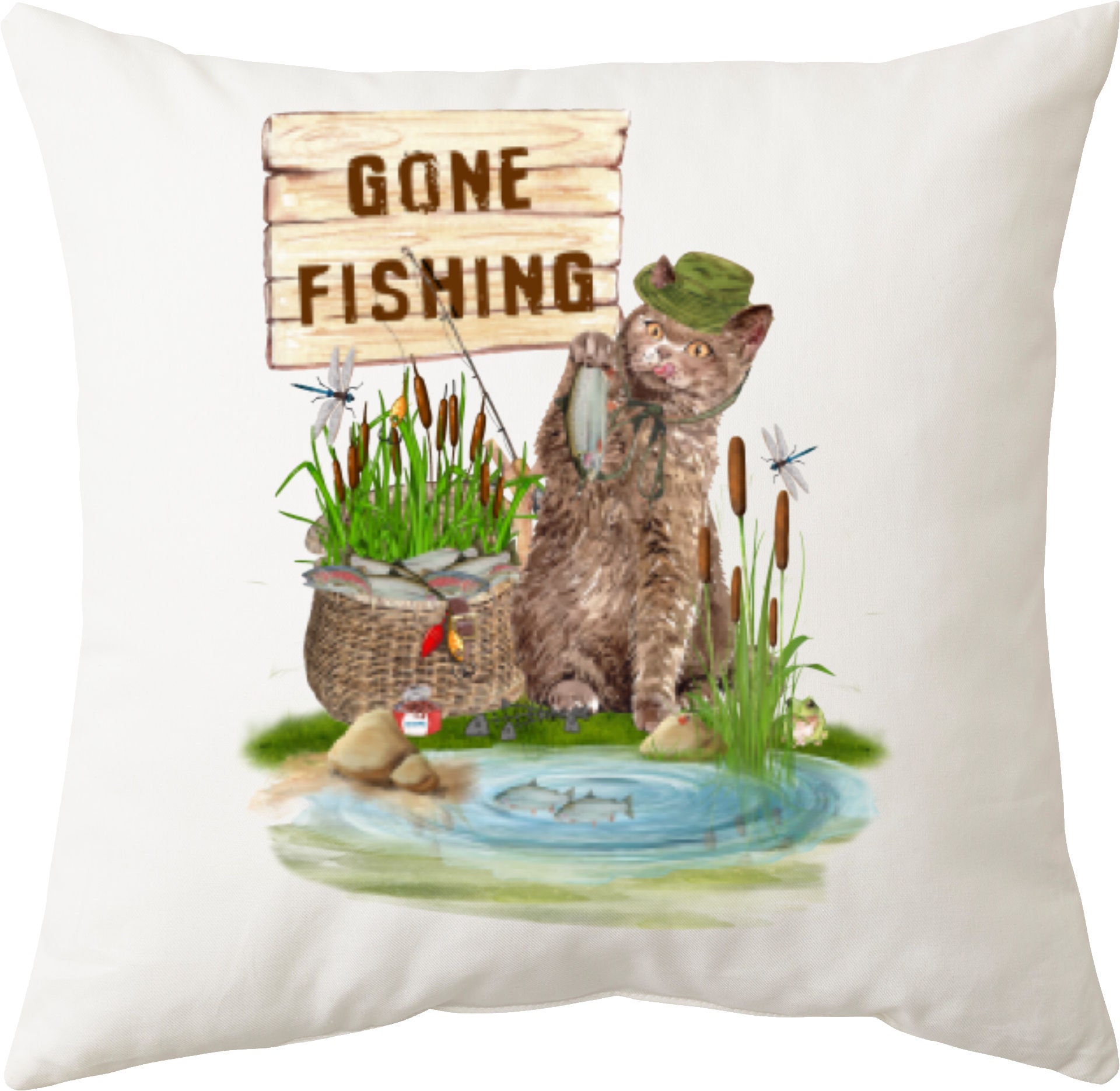 vintage cat × fish × flower sweat il_fullxfull.3370905733_si0w.jpg