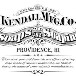 DIGITAL DOWNLOAD Antique Soap Ad - Vintage Text Overlay - Transfer Graphic Typography - Vintage Label — Printable Ephemera