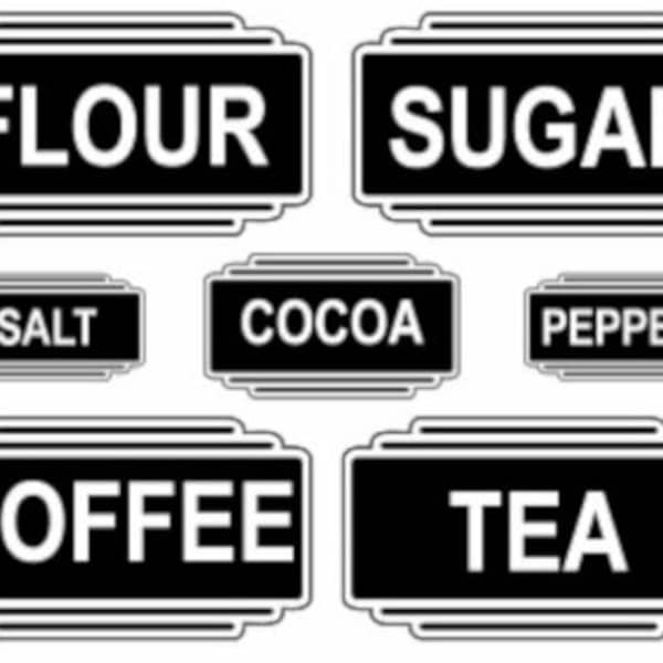 Art Deco Labels Etsy
