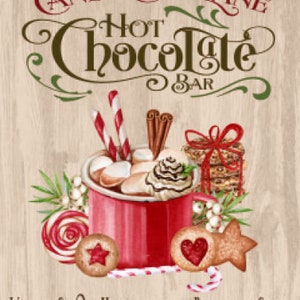 Vintage Grunge Background Country Farmhouse Christmas, Chocolate, Hot Cocoa Ba,r Cookies, Art Sign and Prints Digital Download