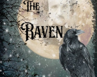 Vintage Image Primitive Halloween, Gothic, The Raven, Edgar Allen Poe, Art Sign and Prints Digital Download