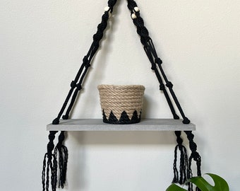 Macrame wall hanging shelf/ Macrame Boho decor/House warming gift/ Wall hanging/Boho decor