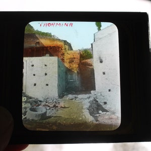Antique &quot;Glass Lantern&quot; Slides c1900