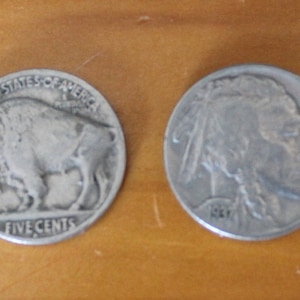 Buffalo/Indian Head Nickel 1920s and 1930s