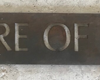 etsy beware of dog sign