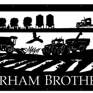 Weizenfarmschild, Weizenfarmschild aus Metall, Mähdrescher-Getreidewagen-Weizenfeldschild