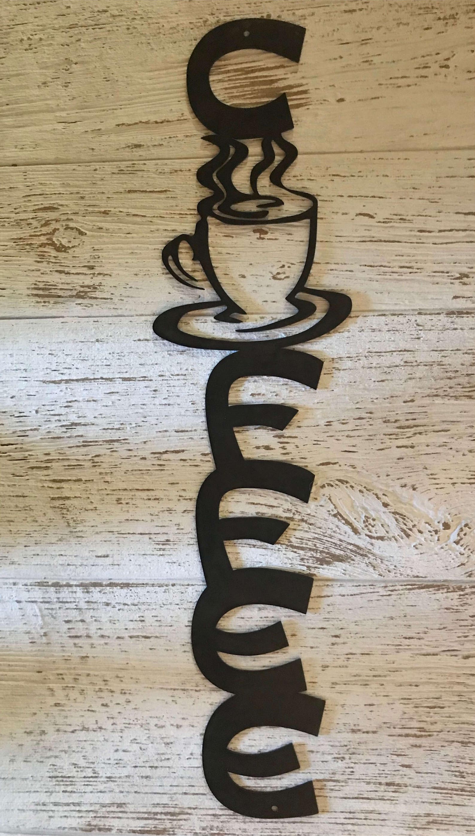 Metal COFFEE DECOR Rustic Coffee Wall Art Coffee Sign Etsy Canada