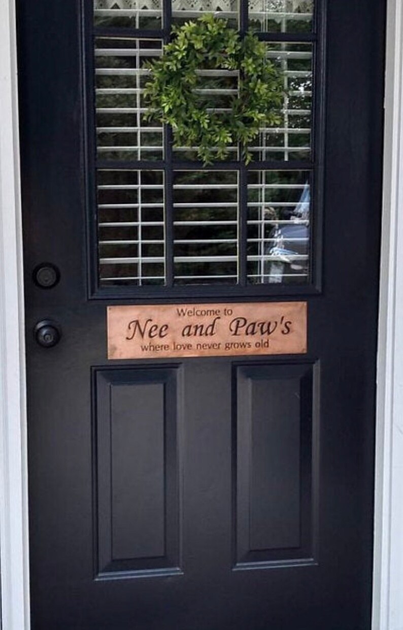 CUSTOM Metal Porch Sign porch Therapy Where Every Hour is Etsy