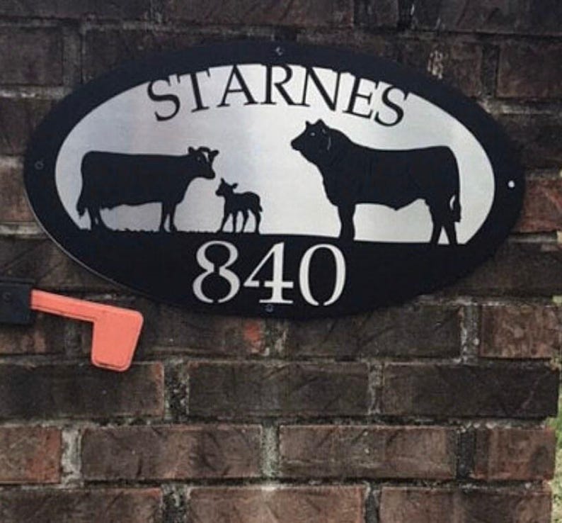Stainless Steel Backer Mounting Plate Support Panel Business Nameplate ...