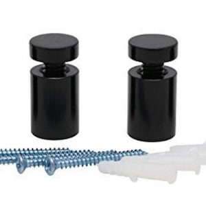 Mounting Hardware Stainless Steel Sign Standoff Bracket Floating Display Spacer Set Aluminum Fastener Wall Post Acrylic Panel Photo Mount