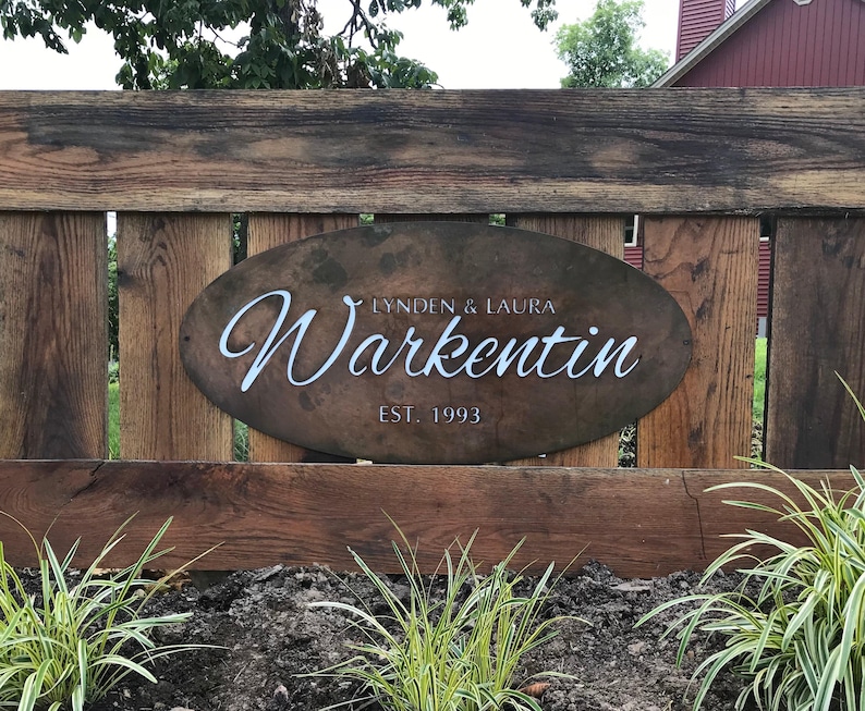 Mounting Substrate Sheet Metal Sign Backer Panel Blank Aluminum Board Professional Grade Material Powder Coated Copper Patina Finish Weatherproof Outdoor Rustproof Dimensional Letter Backing Platform Business Display Commercial Signage Base