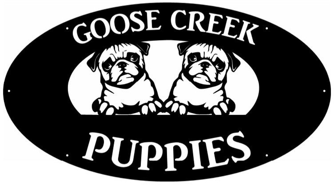 Metal DOG KENNEL Sign Custom Dog Sign With Your Name or Etsy