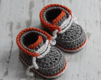 CROCHET PATTERN Baby Boys Modern Cool Booties "Taika Boot" Crochet Patterns for babies boys  English Language Only