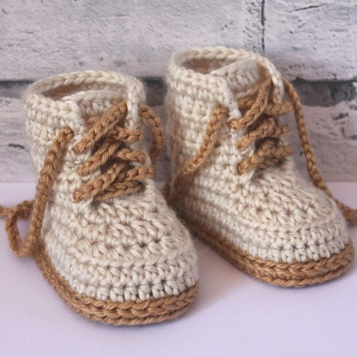 CROCHET PATTERN for Baby Boys combat Boot Crochet Etsy