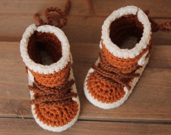 CROCHET PATTERN - cute fur snow boots for baby boys and girls booties "Bekley" Snowboot Crochet Pattern