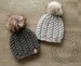 CROCHET PATTERN - ENGLISH language 'Brooklynn Cables Beanie' bulky yarn, chunky cables, beanie, hat, Cable stitches    English Language Only 