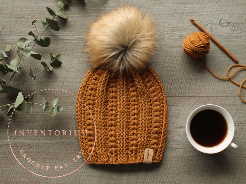 CROCHET PATTERN Sven Beanie medium 4 yarn crochet Etsy