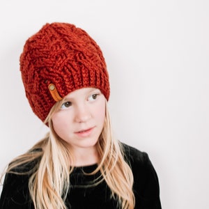 CROCHET PATTERN - &quot;Arien Beanie&quot; Crochet slouch beanie, pom winter adult, child, mens, teen, infant hat pdf English Language Only