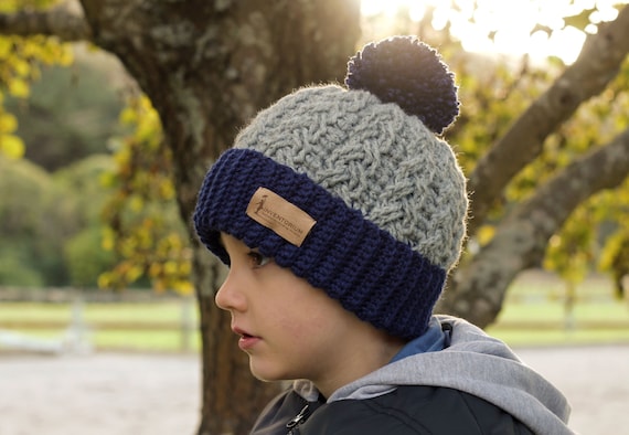 Boys crochet beanie sale