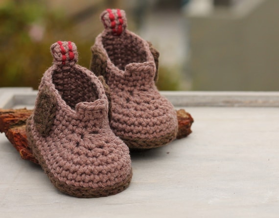 CROCHET PATTERN construction Boot Baby Boys Crochet Boot Pattern, Steelcap "Ryder Boot", workboot, crochet bootie    English Language Only