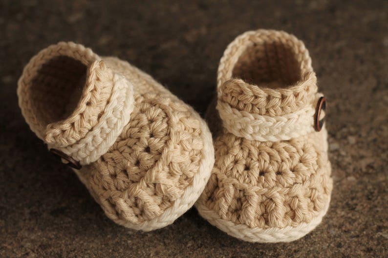 CROCHET PATTERN Tiber Loafer baby boys crochet booties pattern, baby shower idea, trending, 2019 image 2