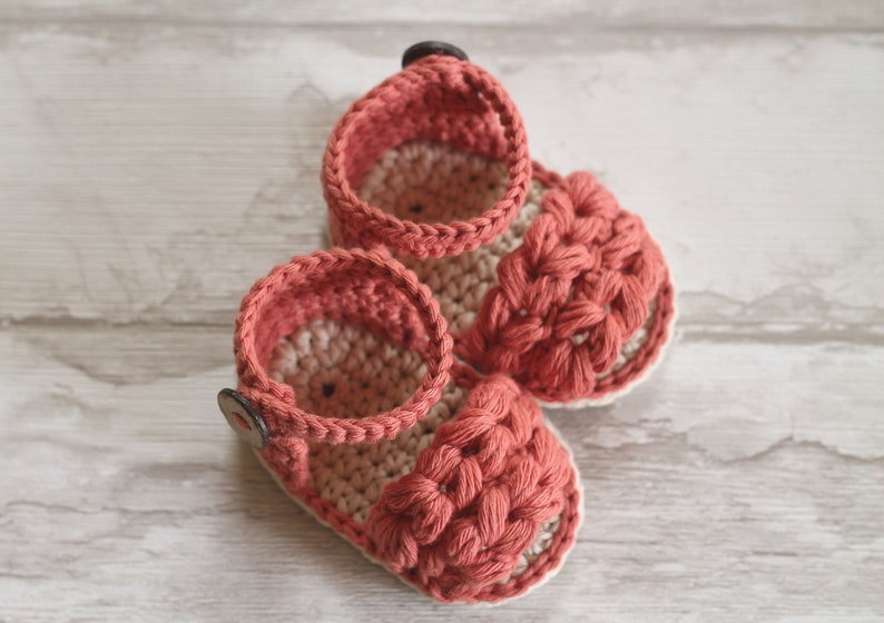 CROCHET PATTERN Ava Summer Sandals Beach Sandals crochet PDF image 1