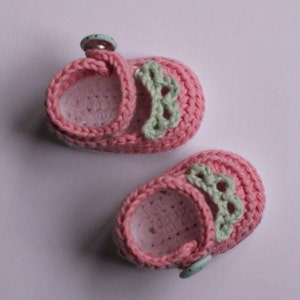 CROCHET PATTERN Sierra Maryjanes cute baby girls summer sandals PDF pattern, instant download. English Language Only image 3