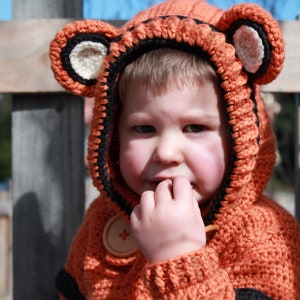 CROCHET PATTERN Tiger Sweater cute boys and girls crochet sweater, Crochet Pattern, Sweater Pattern, Tigga Jersey image 10