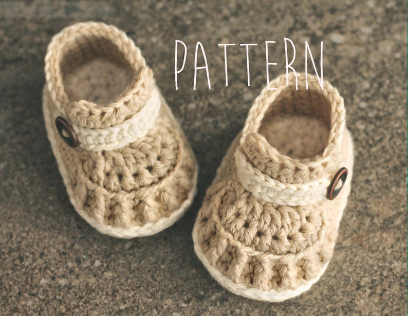 CROCHET PATTERN Tiber Loafer baby boys crochet booties pattern, baby shower idea, trending, 2019 image 1