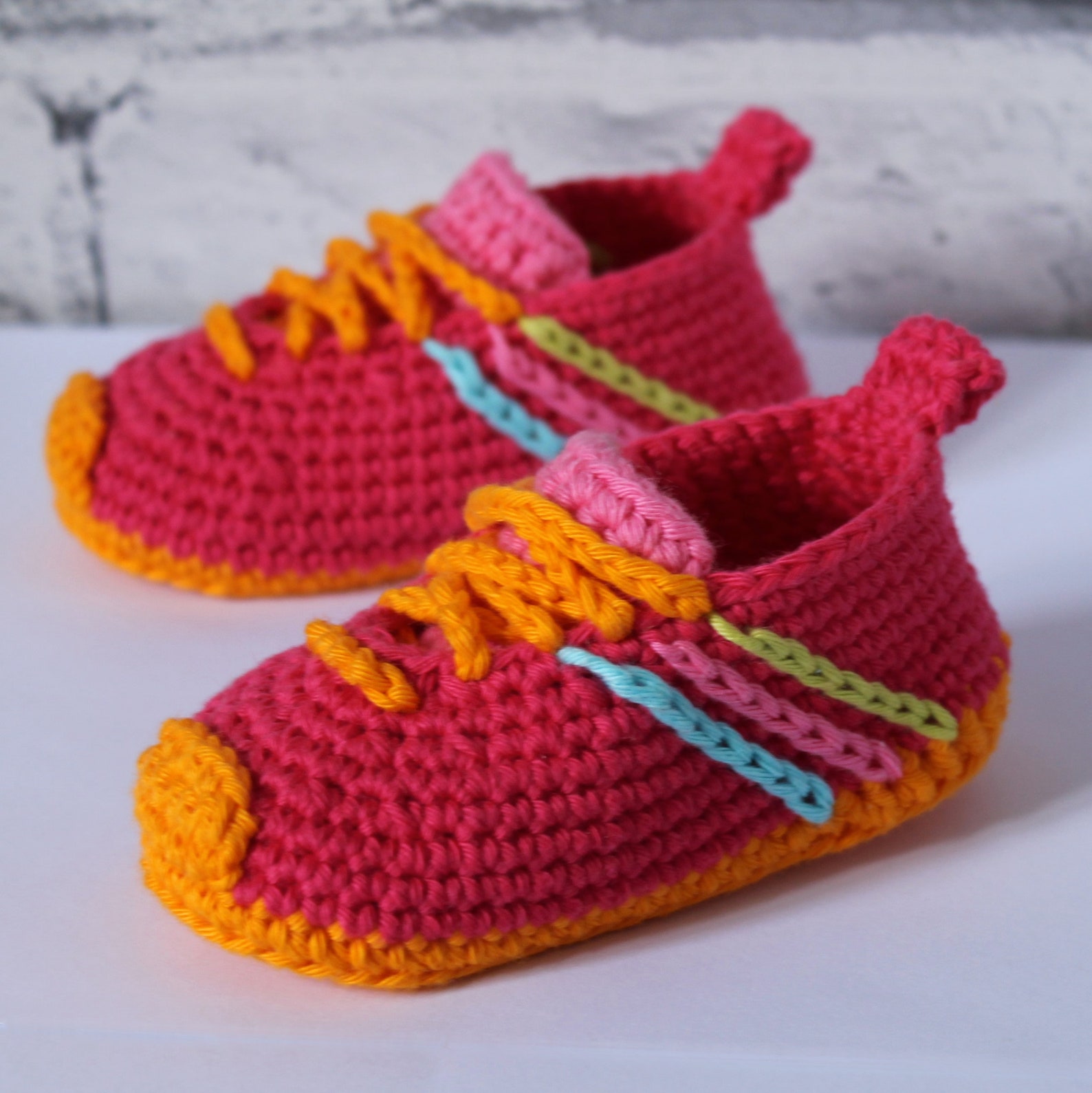 CROCHET PATTERN Baby Sneakers federation Runners Etsy