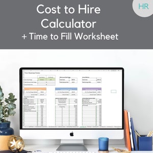 Hiring Costs Tracker Template, Cost to Hire Calculator