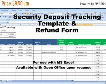 landlords spreadsheet template rent and expenses spreadsheet etsy