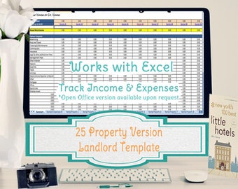 25 Property Tracking – Expense and Rental Income Tracking Template