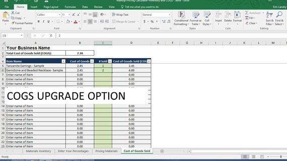 retail markup calculator markup pricing formula excel margin etsy
