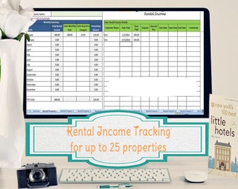 Tenant Payment Record, Rental Payment Record Template - 25 properties