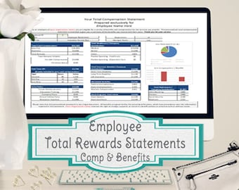 Employee Compensation and Benefits Template, Total Rewards Statements
