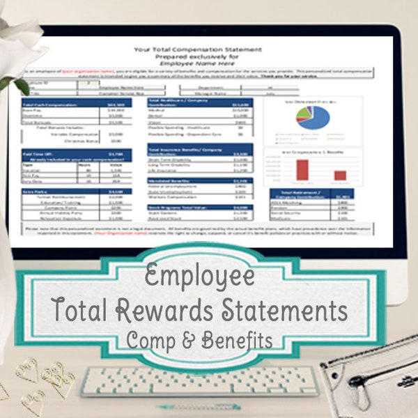 Employee Benefits Template Etsy