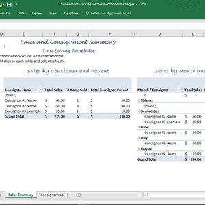 Consignment Tracking for Stores Inventory Tracking, Consignment Sales Tracking image 4