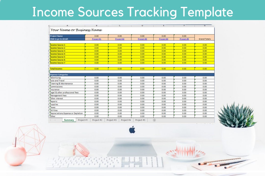 Income and Expenses Worksheet for Rental Property Client ...