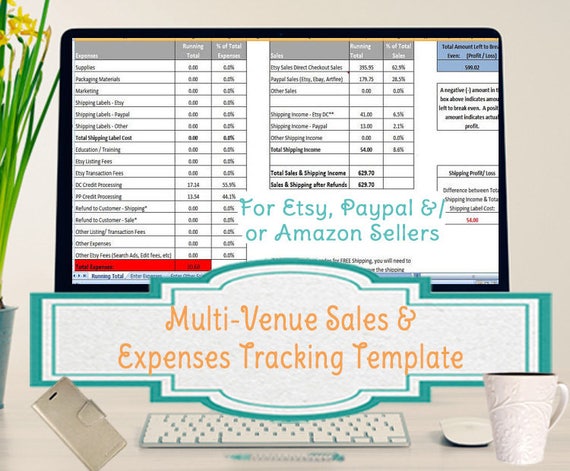 sales and expenses spreadsheet