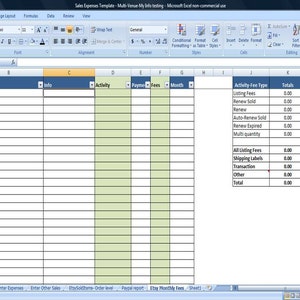 spreadsheet summarizes