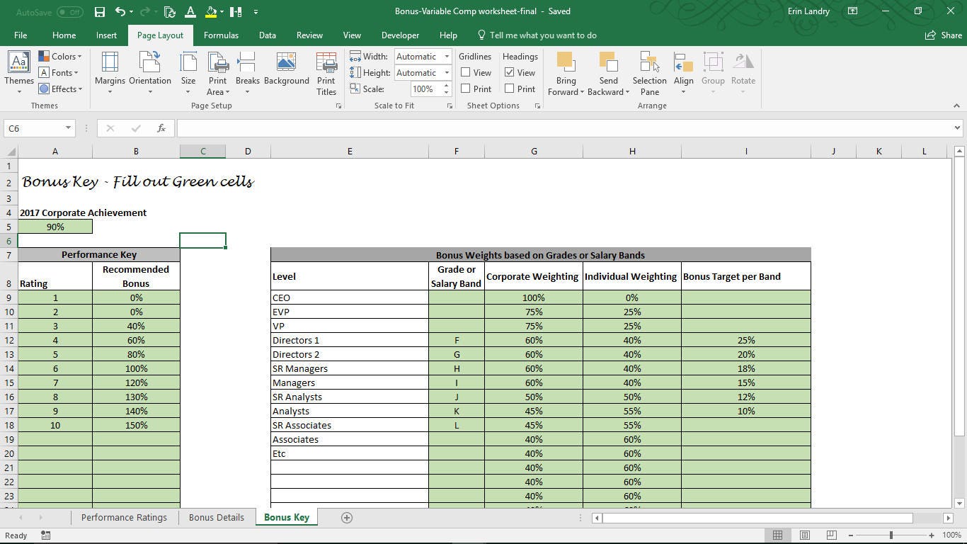 Employee Bonus Excel Template, Incentive Plan Calculation Spreadsheet Employee Bonus Excel Template, Incentive Plan Calculation Spreadsheet