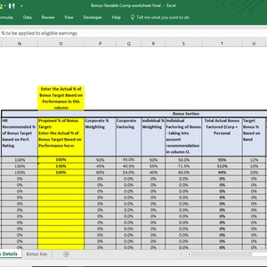 incentive employee calculation spreadsheet