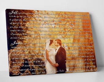 Gift for bride, bride gift, groom gift, housewarming gift, photo print gift, canvas print for bride, personalized bride photo