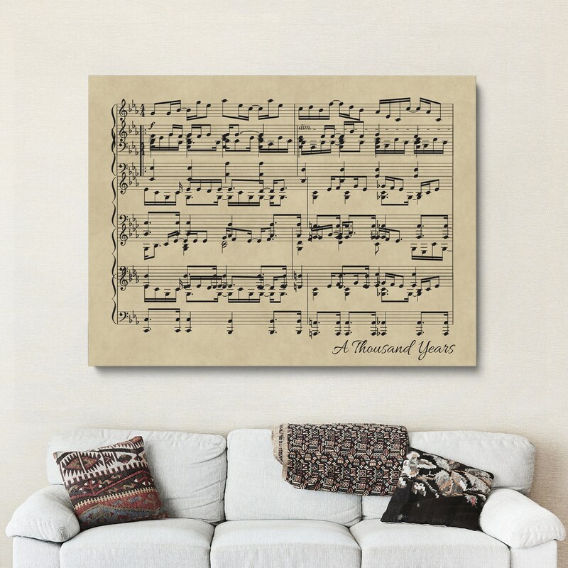 Sheet Music Art - Etsy