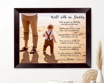 Custom Fathers Day Portrait, Custom Framed Print, Father Day Gift, Daddy Gifts, Father Gift, Gifts for Dad, First Fathers Day Gift for Him
