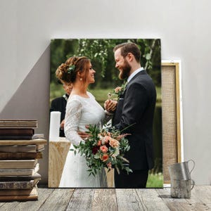 Any Picture Canvas Print - Your Photo into Framed Art (Ready to Hang) image 12