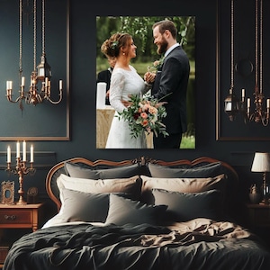 Any Picture Canvas Print - Your Photo into Framed Art (Ready to Hang) image 10